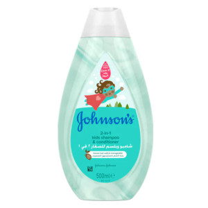Johnson’s 2-in-1 Kids Shampoo & Conditioner 500ML