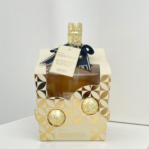 IDC INSTITUTE Scented Bath Gold Mandarin & Grapefruit Gift Set