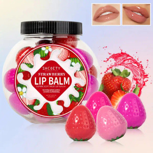 Shcoety Strawberry Lip Balm