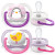 Avent Soothers Ultra Air Animals Girl 0-6M Scf080/11