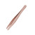 The Body Set Curved Tweezer-Rose Gold