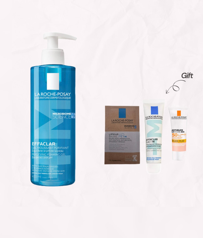 La roche-posay Effaclar Gel Moussant Purifiant 400Ml