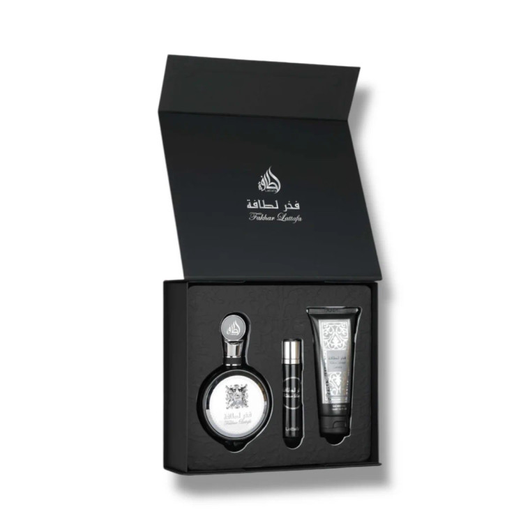 Fakhar Silver EDP 100ml Gift Set For Men
