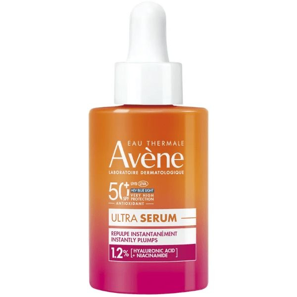 Avène SUNSCREEN SPF 50+ ULTRA SERUM 30ML - Ultra Light Hydrating Hyaluronic Acid Serum