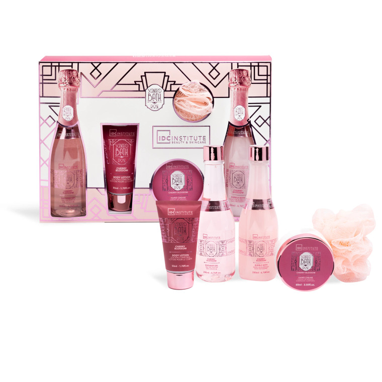 IDC Institute Scented Bath Rose Complete Care Set