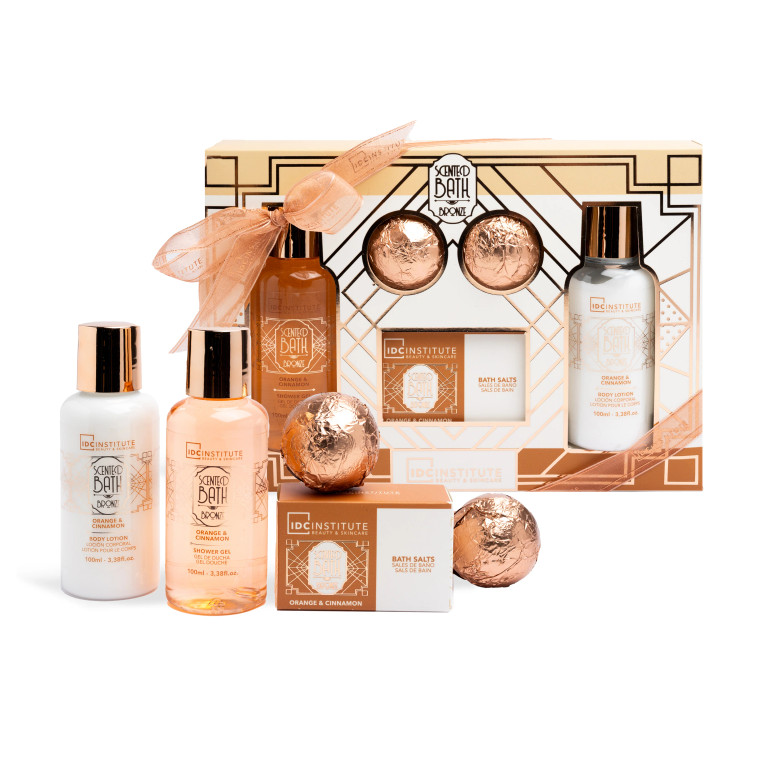 IDC Institute Scented Bath Bronze 5 Psc Set