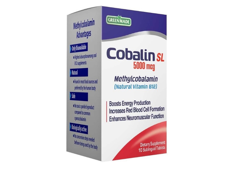 Cobalin SL 5000mcg 10 Capsules