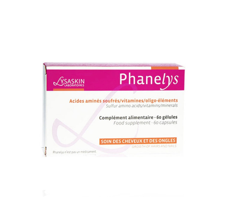 Phanelys Soin Cheveux & Ongles 60 Capsules