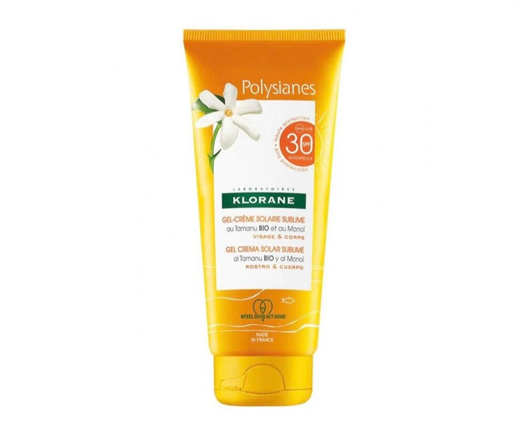 Klorane Polysianes Gel Cream Sunscreen 200ml
