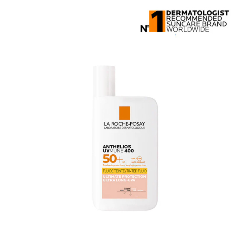 La Roche-Posay Anthelios UVMune 400 Invisible Fluid SPF 50+ Tinted – 50ml