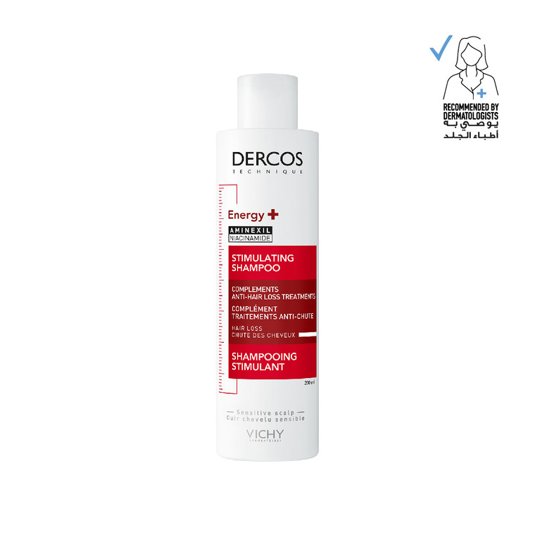 Vichy Dercos Energy + Stimulating And Anti Hair Loss Shampoo With Aminexil 200ML