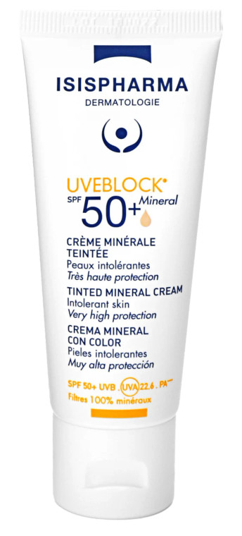 Isispharma Uveblock SPF50+ Mineral Tinted Cream