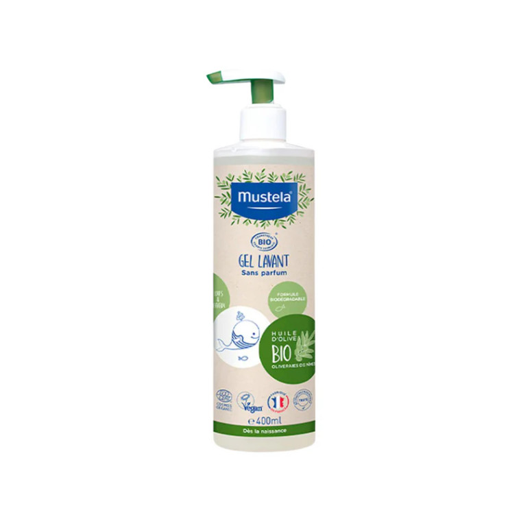 Mustela Certified Organic Cleansing Gel Body & Hair