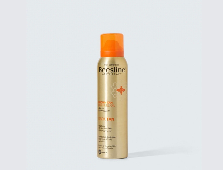 Beesline Brown Tan Dry Feel Oil Dark 150ml