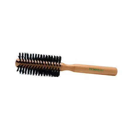 The Body Set Wooden Hair Brush Small Round