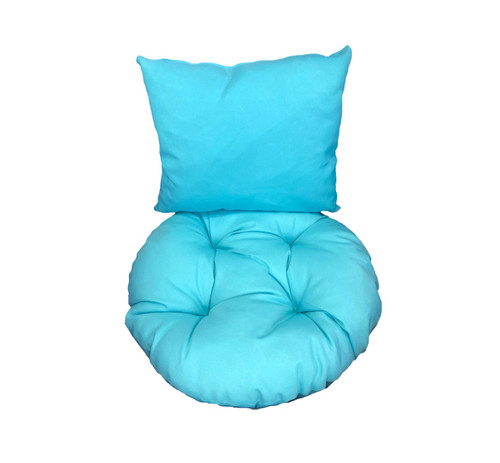 Single Egg Chair Cushion - Aqua