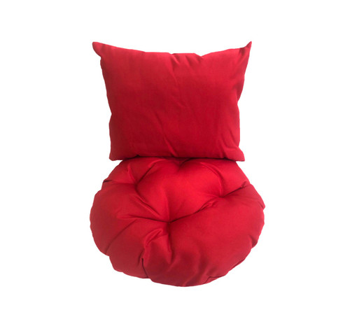 Single Egg Chair Cushion - Red