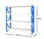 1.2m x 0.6m x 1.5m Heavy Duty Shelving - Blue & Grey