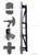 1.2m x 0.6m x 2m Heavy Duty Shelving - Charcoal
