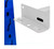 2m x 0.6m x 2.4m Heavy Duty Shelving - Blue & Grey