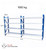 3m x 0.6m x 2.4m Heavy Duty Shelving - Blue & Grey