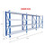 3.6m x 0.6m x 2.4m Heavy Duty Shelving - Blue & Grey