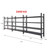 3.6m x 0.6m x 2.4m Heavy Duty Shelving - Charcoal