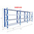 4.5m x 0.6m x 1.8m Heavy Duty Shelving - Blue & Grey