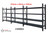 4.5m x 0.6m x 2m Heavy Duty Shelving - Charcoal