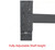 4.5m x 0.6m x 2.4m Heavy Duty Shelving - Charcoal