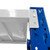 4.8m x 0.6m x 1.8m Heavy Duty Shelving - Blue & Grey