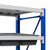 4m x 0.6m x 2m Shelving Charcoal with tub