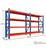4m x 0.6m x 2.4m Heavy Duty Shelving - Blue & Orange