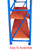 8m x 0.6m x 2.4m Heavy Duty Shelving - Blue & Orange