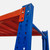 10m x 0.6m x 1.8m Heavy Duty Shelving - Blue & Orange