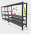 4m workbench shelving Charcoal set with 2m mash net