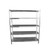 180cm x 180cm Stainless Steel Metal 5 Tier Shelf Kitchen Bar Freezer Storage