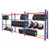 Heavy Duty Tyre Rack 6M x 2.4M Blue & Orange