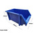 Blue Plastic Stackable Space Saving Storage Bin PK008