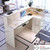 White Reception Desk Left or Right Side Counter 1.8m