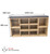 10 Slot Shoe Cabinet Bench Shoes Storage Rack Organiser Shelf