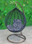 Sphere Bird Nest Egg Chair - Large Black