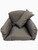 Single Egg Chair Armrest Cushion - Dark Charcoal