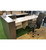 Model Wood/Charcoal 2.4m Reception Desk Counter
