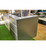 Model Wood/Charcoal 2.4m Reception Desk Counter