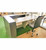 Model Wood/Charcoal 2.4m Reception Desk Counter