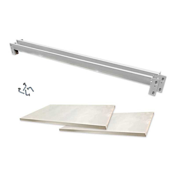 2m Shelving Additional Tier - Grey