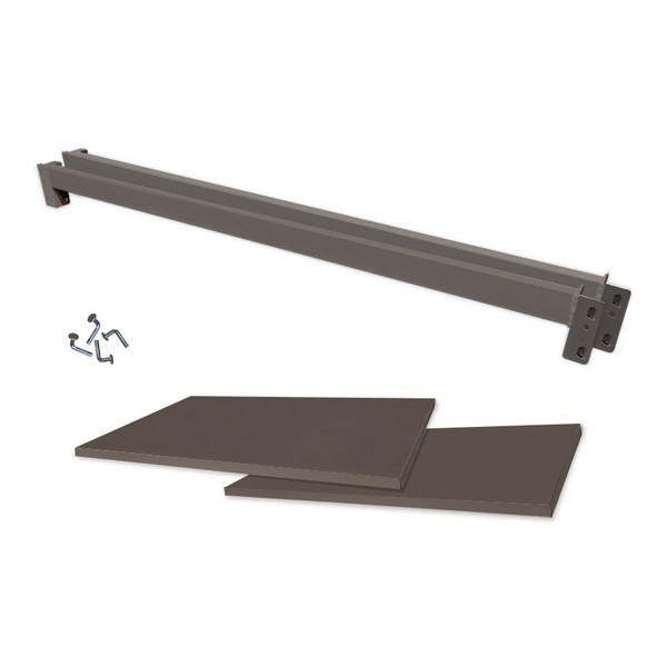 2m Shelving Additional Tier - Charcoal