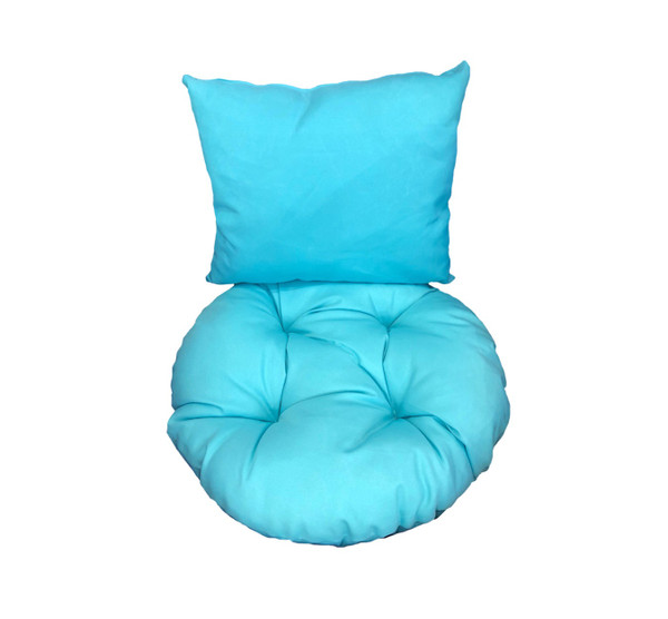 Single Egg Chair Cushion - Aqua
