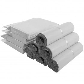 Poly Plastic Courier Satchel Bags 430X545 + 45mmx60um - 250pcs/box